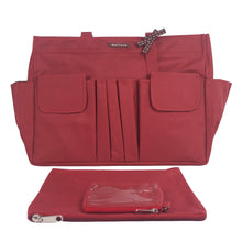 Small Book Tote Bag Insert Organiser with ZIP - Premium Quality