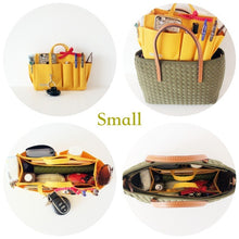 Myliora Original | Handbag Organiser Liner Bag Protector, Yellow, S M L XL XXL Sizes