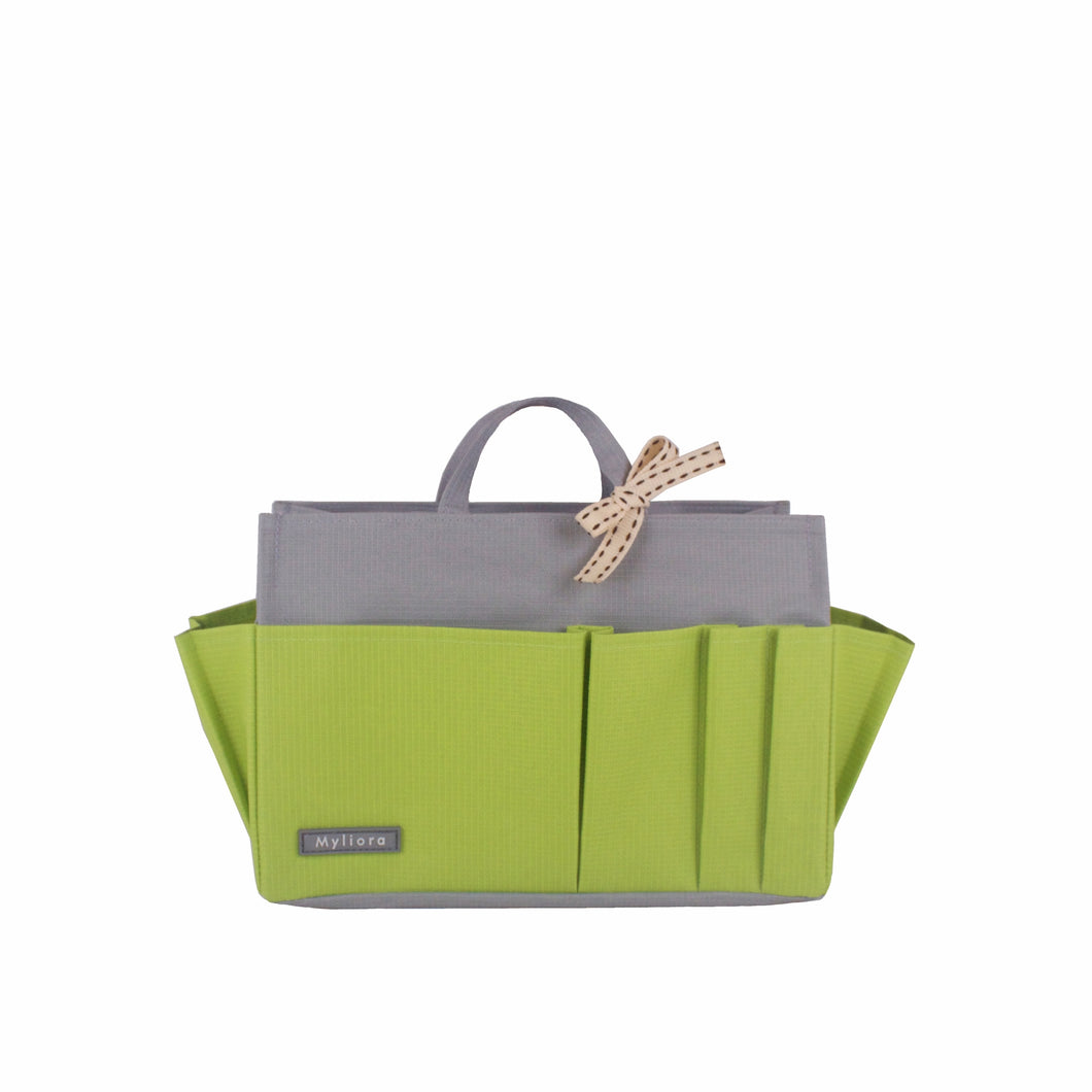Myliora Original | Handbag Organiser Liner Bag Protector, Lime Grey, M L XL XXL Sizes