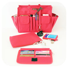 Myliora Complete Features | Waterproof Handbag Organiser with Zip, LARGE Size