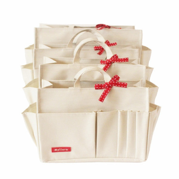 Waterproof Sturdy Bag Organiser, Ivory | MYLIORA.COM