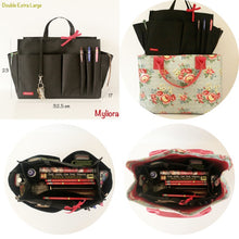 Myliora Original | Handbag Organiser Liner Bag Protector, Black, S M L XL XXL Sizes
