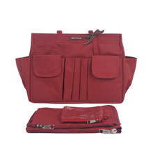 Premium Waterproof Bag Organizer, Maroon | Myliora.com