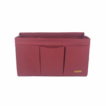Large Book Bag Organizer, Waterproof & Sturdy,  Maroon