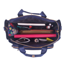 Myliora Handy | Zip Bag Organiser + Wallet Compartment + Long Strap, Large Size