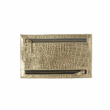 Golden Currency Leather Wallet £32 | Shop Now at Myliora.com