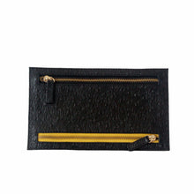 Ostrich Travel Wallet, Genuine Leather