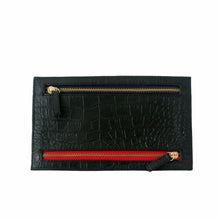 Travel Money Wallet, Croco Leather