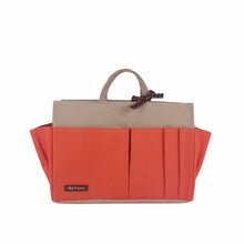 Bag Organiser Large, 11 Compartments, Beige Orange | myliora.com