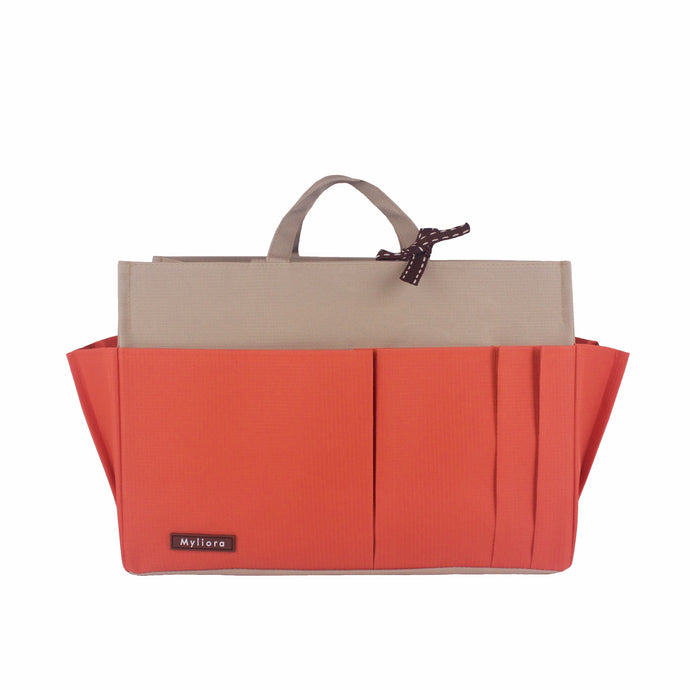 XL Best Quality Bag Organizer, Beige Orange | myliora.com