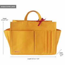 Myliora Original | Handbag Organiser Liner Bag Protector, Yellow, S M L XL XXL Sizes